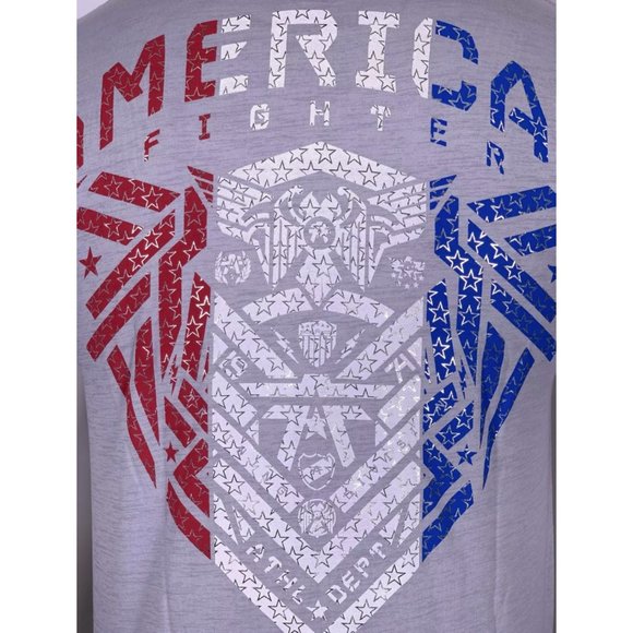 AMERICAN FIGHTER Men's T-Shirt S/S CROWNPOINT TEE - Picture 8 of 9